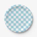 Search for pastel paper plates Chequered