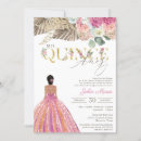 Search for floral spanish quince invitations Mis quince anos