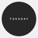 Search for day of the week stickers Tuesday