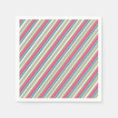 Search for diagonal stripes napkins Pastel