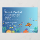 Search for tropical fish invitations Ocean