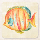 Search for tropical coasters Watercolor