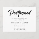 Search for change of date wedding announcement cards Simple