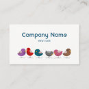 Search for birds business cards Fashion