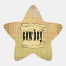 Search for vintage cowboy stickers Country