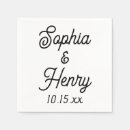 Search for elegant wedding napkins White