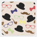 Search for moustache and glasses stickers Mustache
