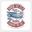 Search for vintage aircraft stickers Pilot