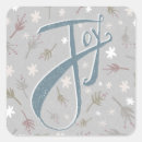 Search for joy square stickers Snowflakes