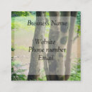 Search for nature business cards Water