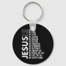 Search for the holy bible key rings Jesus