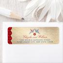 Search for paper crane return address labels Origami