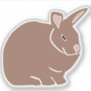 Search for rabbit silhouette stickers Easter