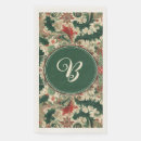 Search for vintage christmas napkins Red