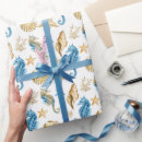 Search for seahorse wrapping paper Tropical