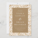 Search for leopard print wedding invitations Elegant