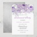 Search for silver retirement invitations Glitter