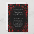 Search for gothic red and black wedding invitations Moody