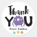 Search for monsters stickers Monster thank you