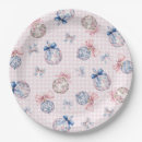 Search for plaid christmas plates Coquette