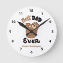 Search for cute sloth clocks Brown