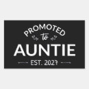 Search for new aunt stickers Promoted to aunt