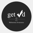 Search for black awareness ribbon stickers Cancer