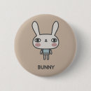 Search for cartoon rabbit badges Illustration
