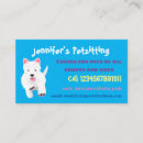 Search for west business cards Puppy