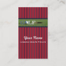 Search for golf instructor business cards Player