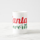 Search for shopping mugs Santa
