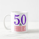 Search for adult party mugs 50th birthday