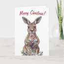 Search for kangaroo christmas cards Cute