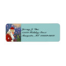 Search for santa return address labels Evergreen