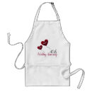 Search for ruby aprons Red