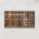 Search for fence business cards Gardening