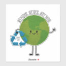 Search for earth reduce reuse recycle stickers Eco friendly