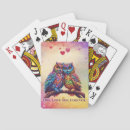 Search for bird playing cards Hearts