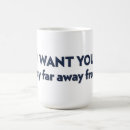 Search for stay away mugs Funny