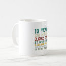 Search for 10th anniversary mugs Birthday