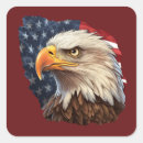Search for bald eagle and american flag stickers United states