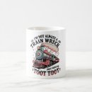 Search for train wreck mugs Funny