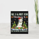 Search for alaskan malamute christmas cards Sequin christmas tree green