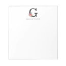 Search for floral notepads Rose