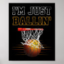 Search for sports designs posters Three pointer