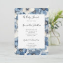 Search for denim and white invitations Floral