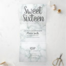 Search for grey sweet 16 invitations Modern
