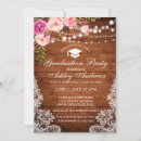 Search for wood graduation invitations High school