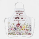 Search for wildflower aprons Grandmother