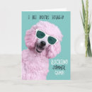 Search for pink poodle cards Funny
